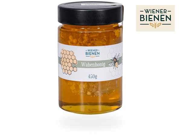 Wabenhonig im Glas 450g